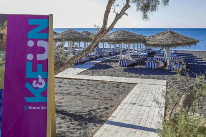 Perissa Beachfront Rooms Εξωτερικό φωτογραφία